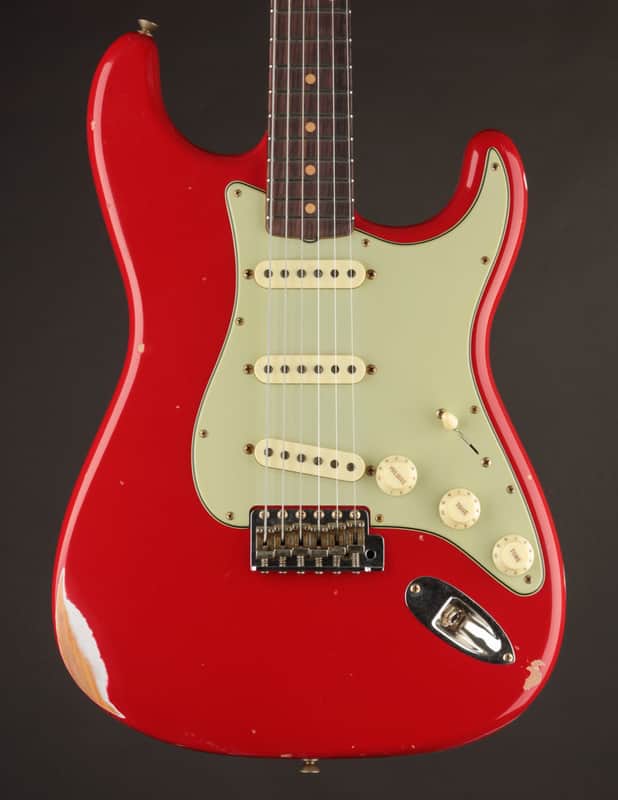 Fender Custom Shop 1962 Stratocaster Time Machine Series Aged Seminole Red/Relic image 1