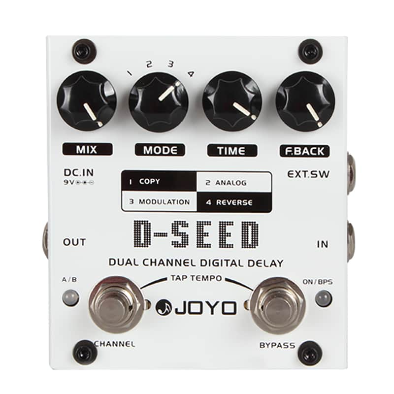 Joyo D-SEED Dual Channel Digital Delay Pedal image 1