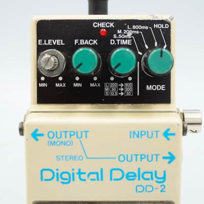 Boss DD-2 Digital Delay 1986 Made in Japan Vintage Guitar Effect Pedal 631700 image 3