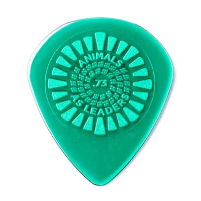 Dunlop Guitar Picks Animals As Leaders 6 pack Primetone .73mm Green image 4