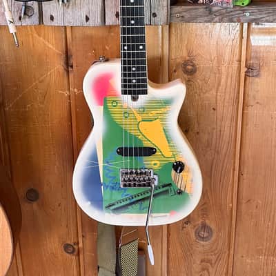 Gretsch TW-100T Traveling Wilburys 1987 - 1990 - White / Graphic image 1