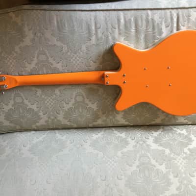 Danelectro 59M NOS Double Cutaway 2010s - Orange Adelic image 2