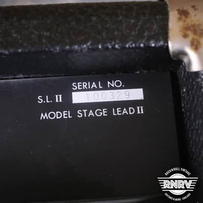 Fender Stage Lead II 2-Channel 100-Watt 1x12" Solid State Guitar Combo 1986 - 1987 - Black image 9