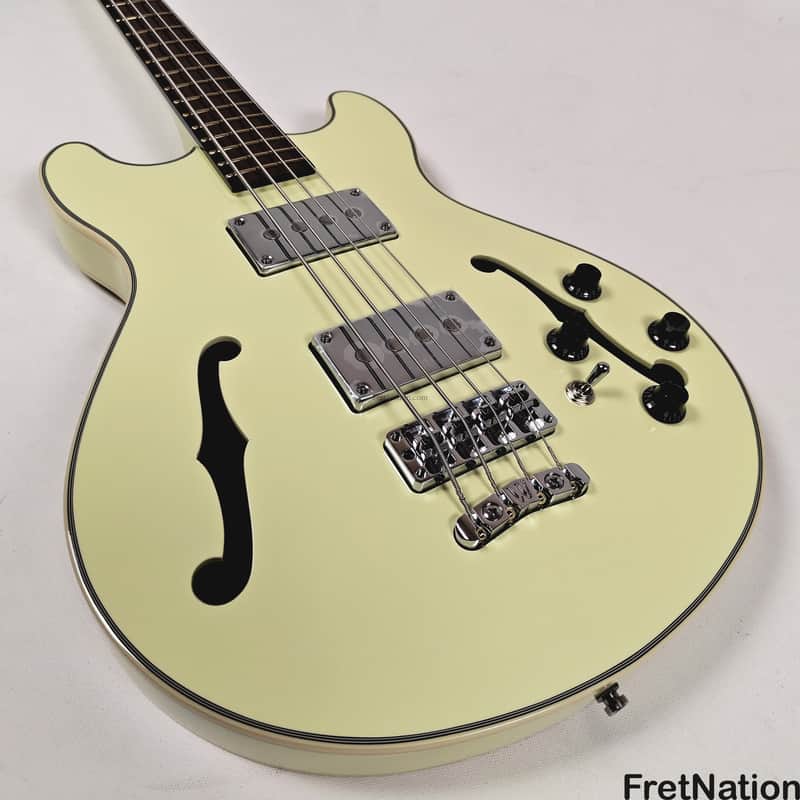 Warwick RockBass Star Bass 4-String Bass Solid Creme White 32" Scale 8.34lbs #569789-25 image 1