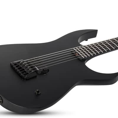 Schecter Diamond Series KM-6 MK-III EX Satin Black Open Pore 28” Baritone 6-String (2025) image 16
