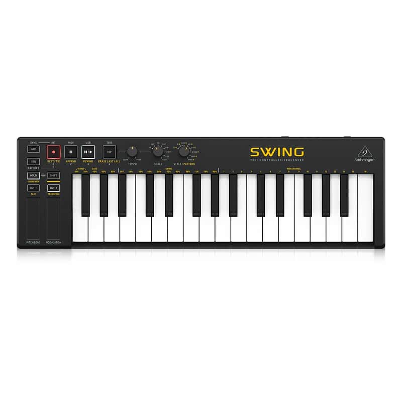 Behringer SWING 32-Key USB MIDI Controller Keyboard / Sequencer image 1