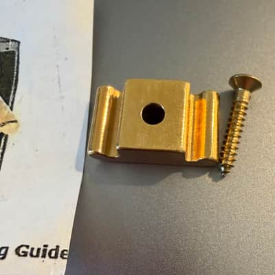 Fender Bass string guide 1980s  - Gold image 3