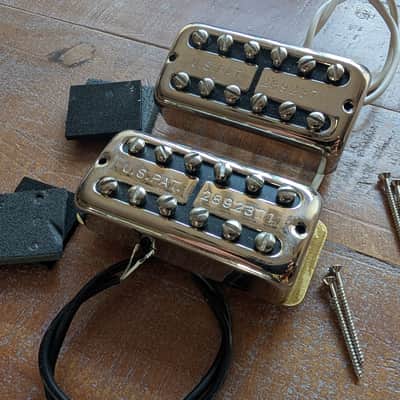 Gretsch Filtertron Humbucker Guitar Pickup Set Nickel Excellent Condition image 4