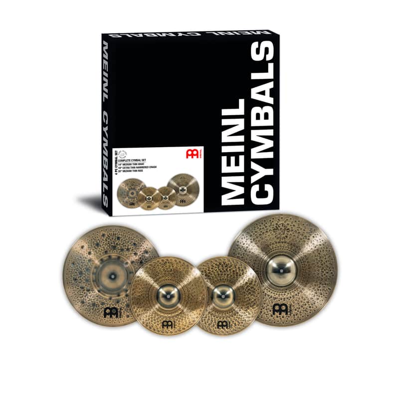 Meinl Cymbals PAC-CS1 Pure Alloy Custom Complete Cymbal Set image 1