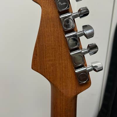 Fender American Acoustasonic Stratocaster Acoustic Electric Guitar - Dakota Red image 5