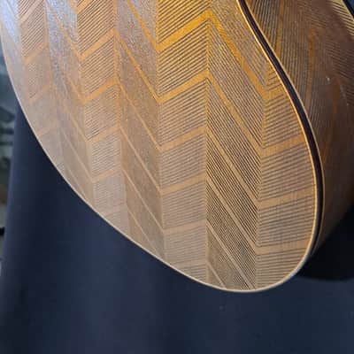 Blueberry NEW IN STOCK Handmade Acoustic Guitar Grand Concert Butterfly image 8