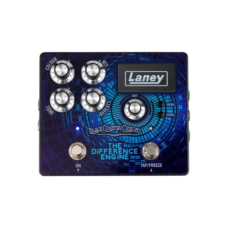 Laney Black Country Customs BCC-TDE Difference Engine Boutique Delay Pedal image 1