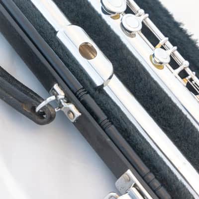 Yamaha YFL-385 II Intermediate Flute *Solid Silver Headjoint *Low-B *Japan Made *Overhauled New Pads image 5