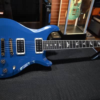 PRS Wood Library S2 McCarty 594 Thinline 85/15s and Ebony Board - Space Blue #5487 image 2
