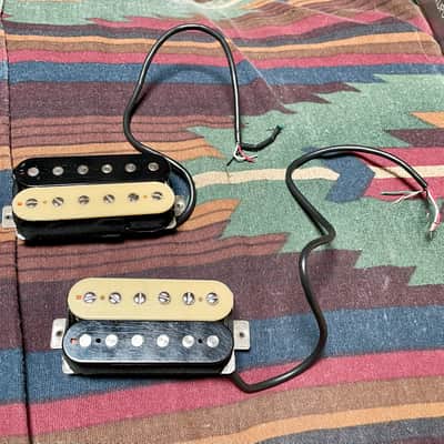 Schecter Schecter USA Custom Shop Sunset Strip Bridge + Pasadena Neck Humbucker Set 2024 - Zebra image 1
