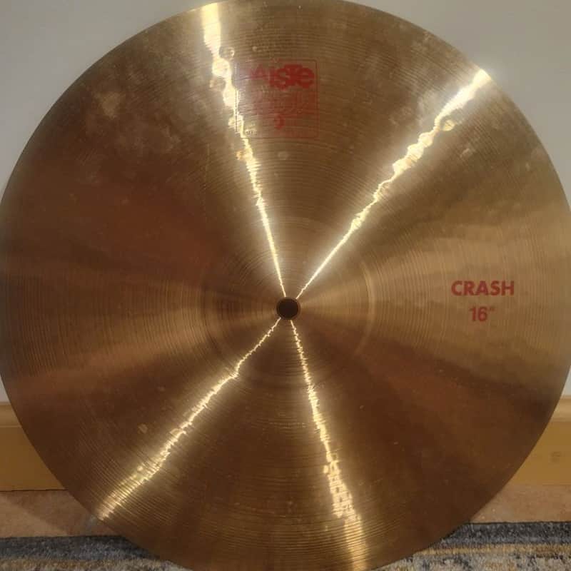 Paiste 16" 2002 Crash Cymbal 1980 - Present - Traditional image 1