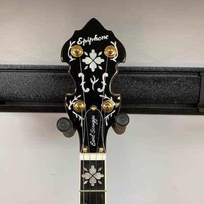 Epiphone Earl Scruggs Golden Deluxe Banjo w/Case image 5