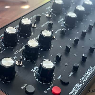 Moog DFAM Drummer From Another Mother Semi-Modular Analog Percussion Synthesizer 2018 - Present - Black/Wood image 5