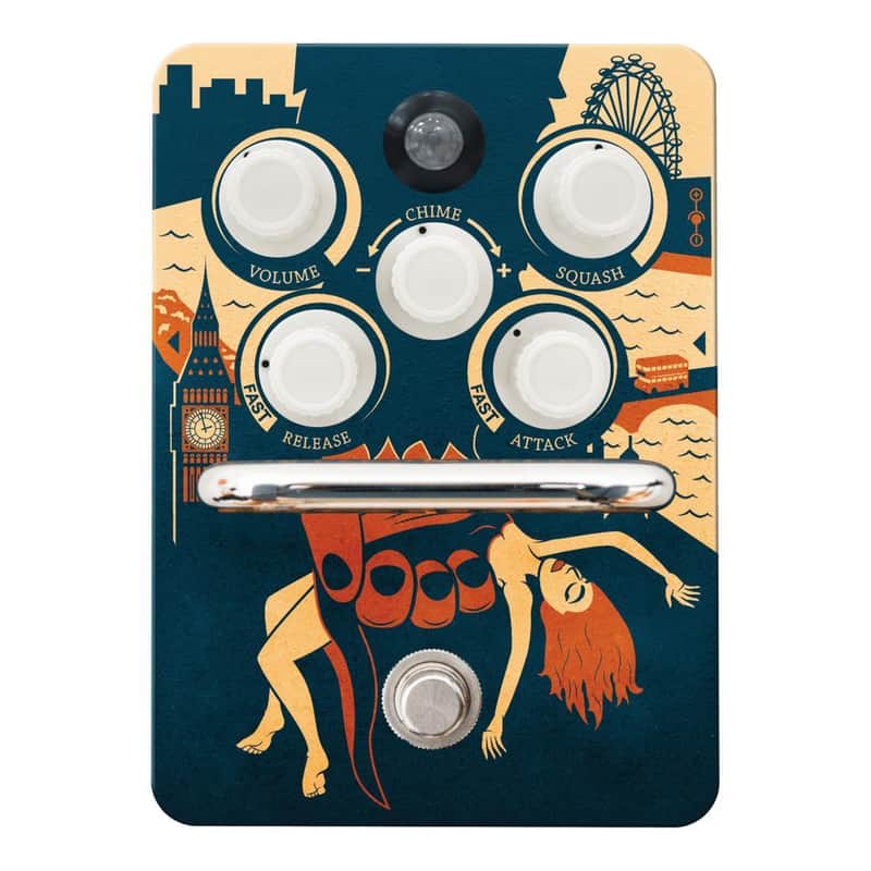 Orange Kongpressor Analog Class A Compressor Pedal image 1