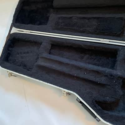 1990's Washburn Stratocaster Style Black Chainsaw Guitar Case image 19