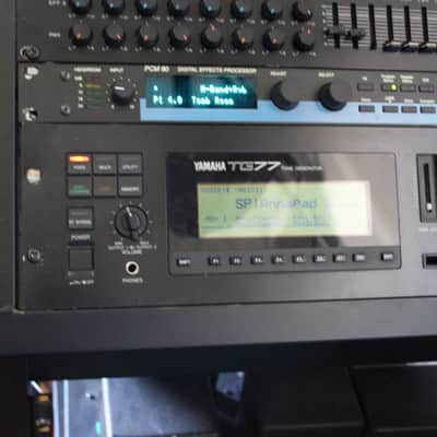 Yamaha  TG77 - FM AWM Rackmount Synth SY 77 99 DX7 - Poly Classic image 2