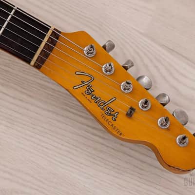 1983 Fender Telecaster Custom ‘62 Vintage Reissue TL62B-70 Sunburst A-Serial, Japan MIJ Fujigen telecaster custom 1983 - vintage sunburst image 14