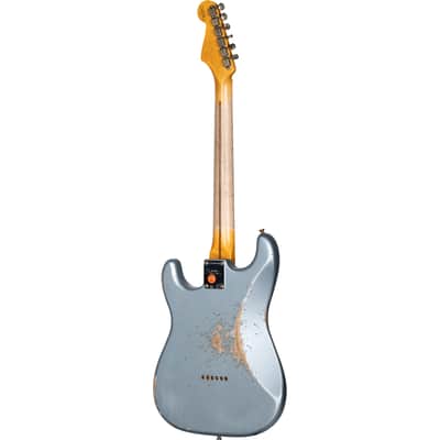 Fender Custom Shop 1956 Hardtail Strat Heavy Relic - Faded Blue Ice Metallic image 3