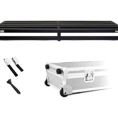 PedalTrain Terra 42 TC Pedalboard + Wheeled Tour Case image 1