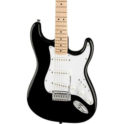 Squier Affinity Stratocaster Maple Neck (Black) - No Case image 2