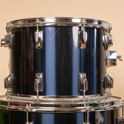 1970s Tama Imperialstar Mars 5LX Midnight Blue Drum Set image 12