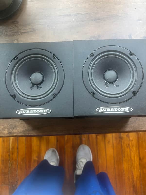 Auratone 5C passive Super Sound Cubes (Pair) 2022 - Present - Black image 1