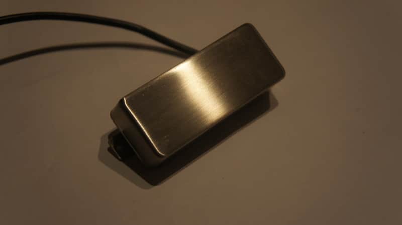 D'Urbano Magnetics PHOENIX MINI HUMBUCKER BRIDGE PICKUP Nickel image 1
