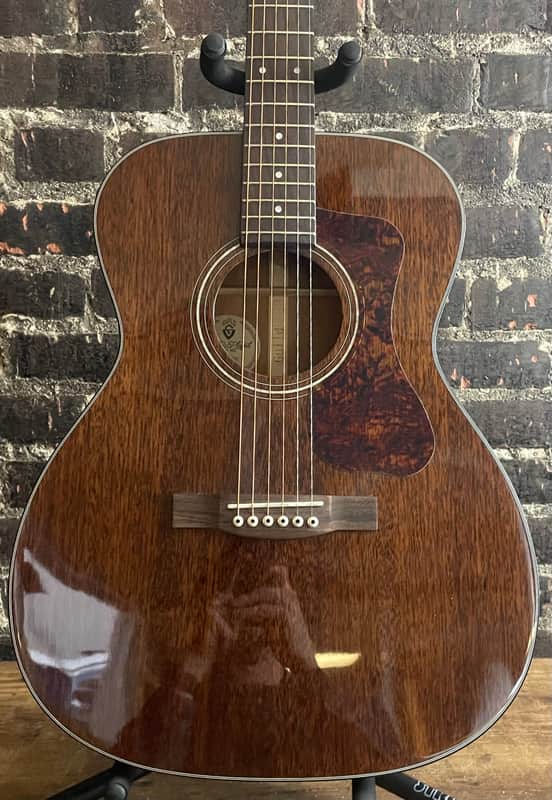 Guild Westerly Collection OM-120 with Pau Ferro Fretboard  - Natural (USED) image 1
