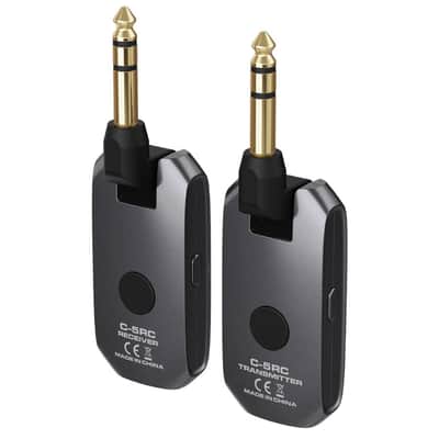 Immagine New NUX C-5RC 5.8GHz Guitar Wireless System with Charging Case - 3