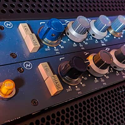 Vintage Neve 1073 preamp and eq racked by Brent Averill. Only one unit available image 8