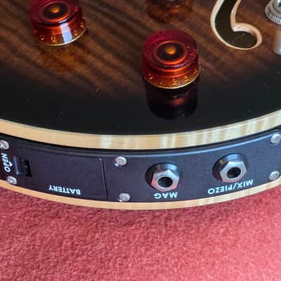 PRS SE Hollowbody II Piezo - Black Gold Burst image 6