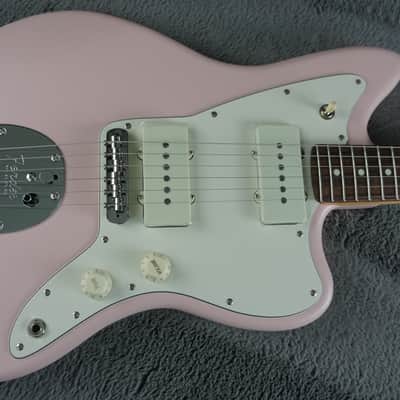 Fender Made in Japan FSR Hybrid II Jazzmaster Satin Shell Pink Kinko’s Exclusive 1 of 12 image 6