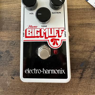 Electro-Harmonix Nano Big Muff Pi Distortion / Sustainer 2013 - Present - White / Black / Red image 1