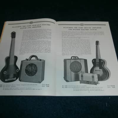 Vintage 1939 Oahu Full Line Catalog, Dealer Letter, Flier, and Post Card! STUPID RARE! image 4