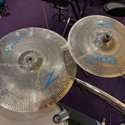 DW Performance Series - Roland Module - Zildjian Cymbal - Gibraltar Rack - Complete Set - Indigo Glass image 16