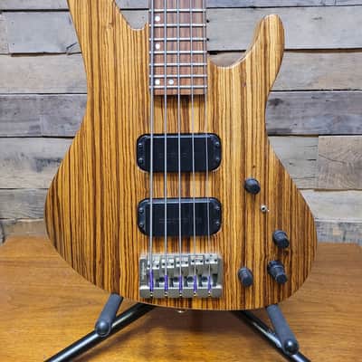 Washburn 1997 XB925 Custom Shop USA-Made 5-String Bass Guitar w/ OHSC Case image 5