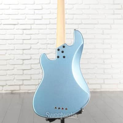 Lakland Skyline Darryl Jones DJ-4 Bass Guitar - Lake Placid Blue with Rosewood Fingerboard (LDJ4RLPBXd1) image 5
