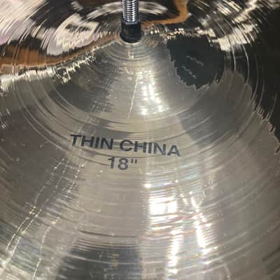 Tris Imboden's, Chicago, Paiste - 18" Twenty Custom Thin China Cymbal 984g 2012 - Brilliant image 5