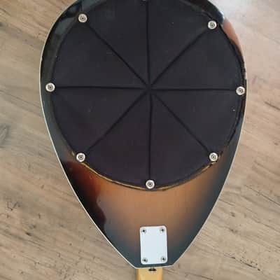 Vintage 1960s Vox Bill 'Wyman Bass' Teardrop Original UK Sunburst image 10