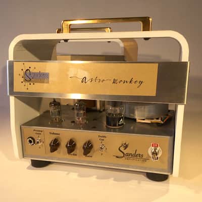 Sanders Amplification Astro-Monkey: Boutique 12W Hand Wired Guitar Amp 2026 - Bent wood cabinet image 3