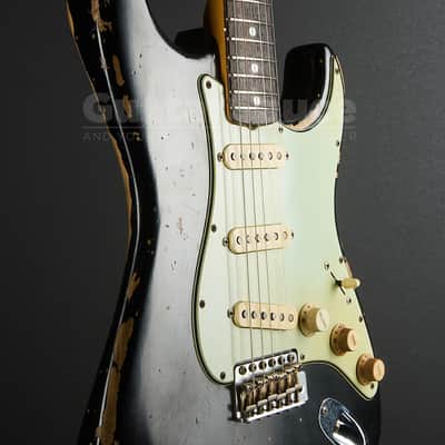 Fender Custom Shop Masterbuilt Jason Smith Stratocaster Landau 68 Relic 2020 - Black (COD 2257UG) image 13