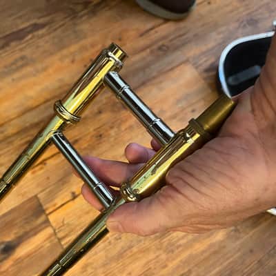 YamahaTrombone M1 YSL 354 80s - Yellow Brass image 18