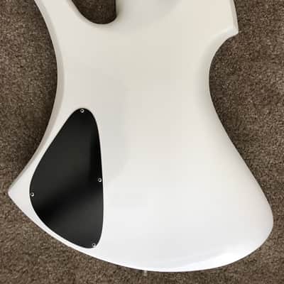B.C. Rich Mockingbird 1981 Glitter Rock White image 2