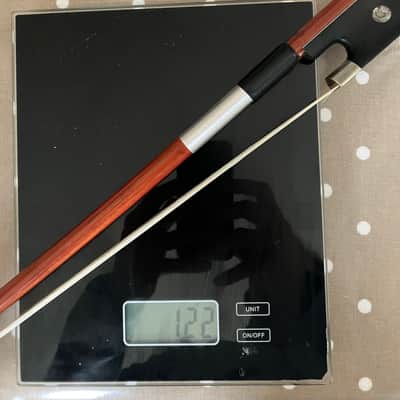 GB Bows Brazilwood - Natural - Double Bass French Bow - New Hair. Open To Offers image 16