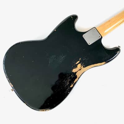 Fender Musicmaster Bass 1978 Black image 6